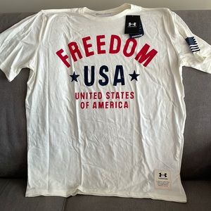 NWT Under Armour XL freedom t-shirt